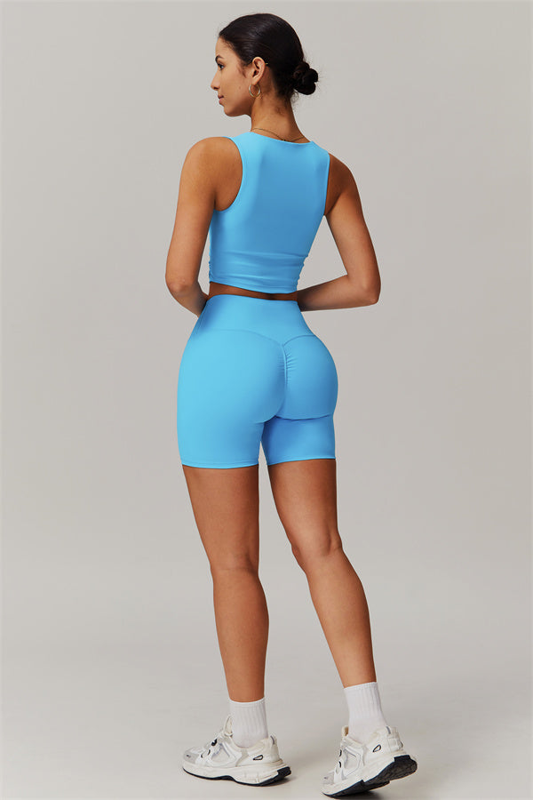 The Balance Crop Top Shorts 2-Piece Set