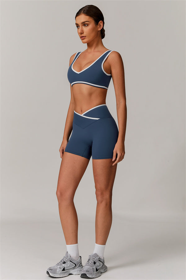 The Stamina Sports Bra Shorts 2-Piece Set