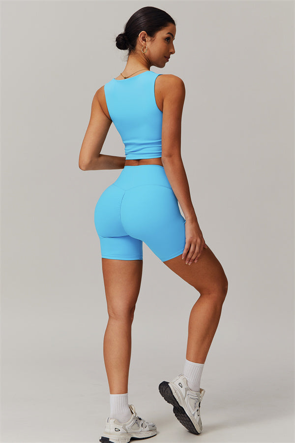 The Balance Crop Top Shorts 2-Piece Set
