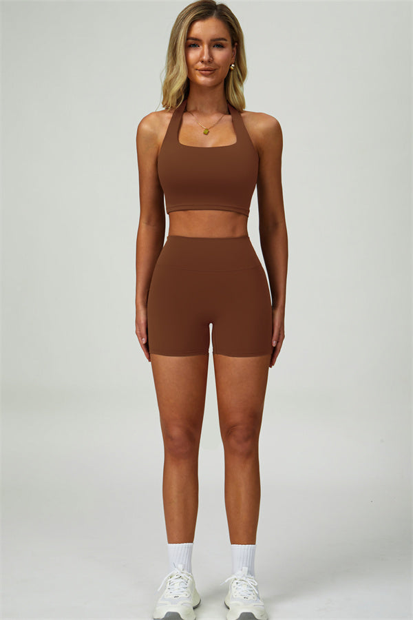 The Seraphine Halter Crop Top