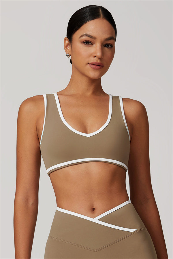Stamina Peak Sports Bra Muesli