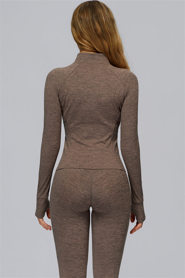 The Radiance Jacket Sports Bra Leggings 3-Piece Set