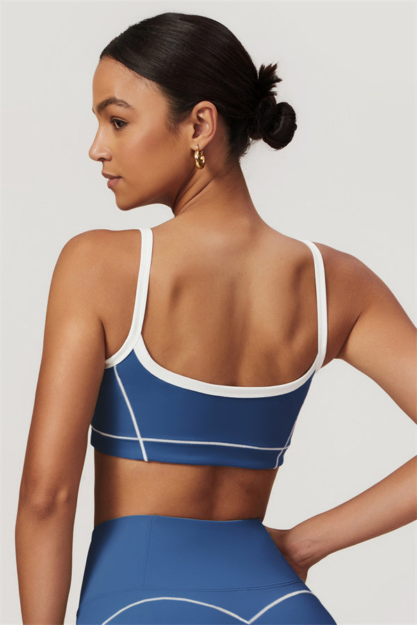 The Venture Sports Bra Cobalt