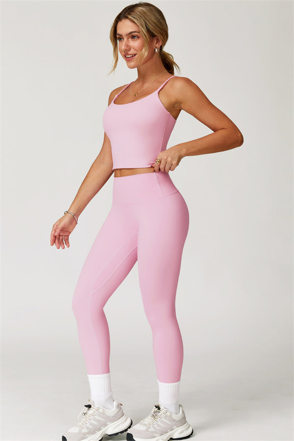 The Agile Crop Top Leggings 2-Piece Set