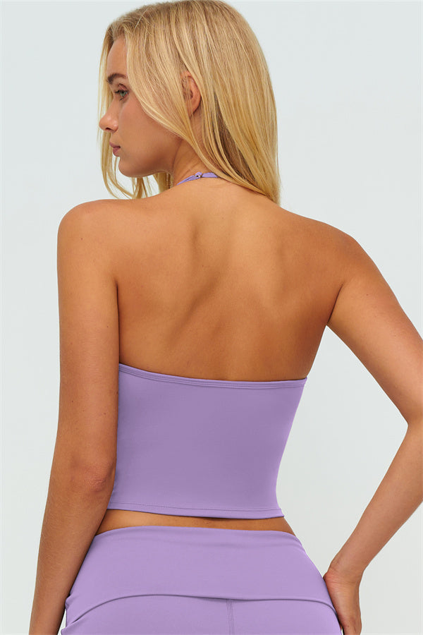 The Twirl Halter Tank Top
