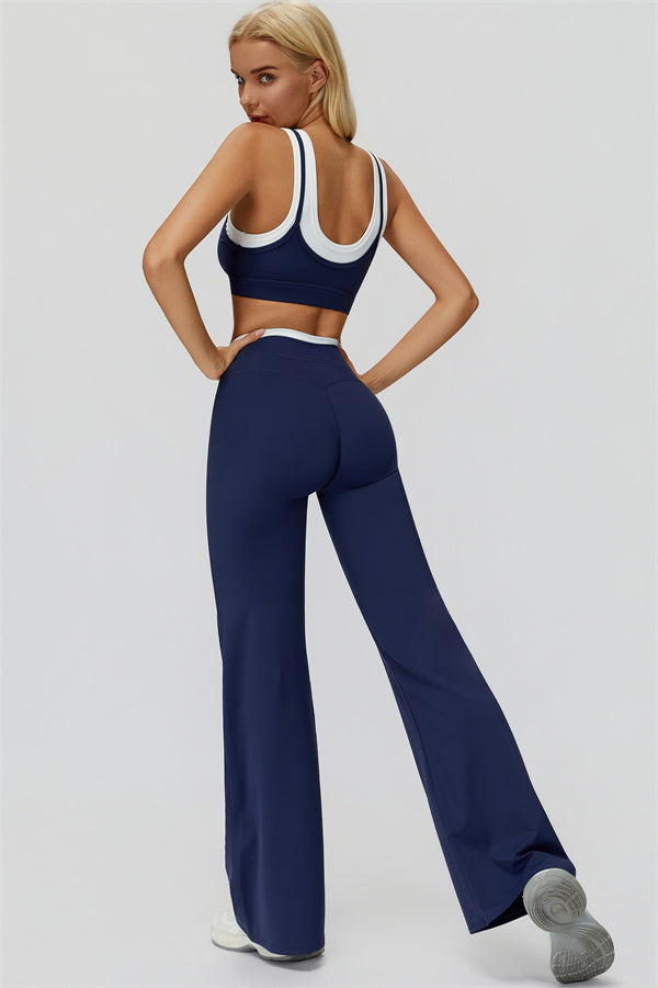 The Canyon Sports Bra Flared Leggings 2-Piece Set