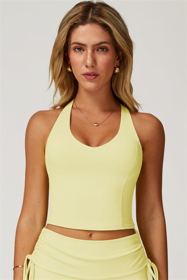 Alani V Tank Top Lemon