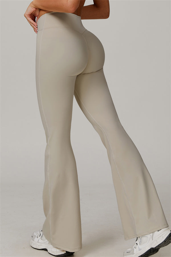 The Halo Flared Leggings Camel