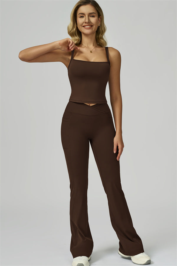 The Flourish Flared Leggings
