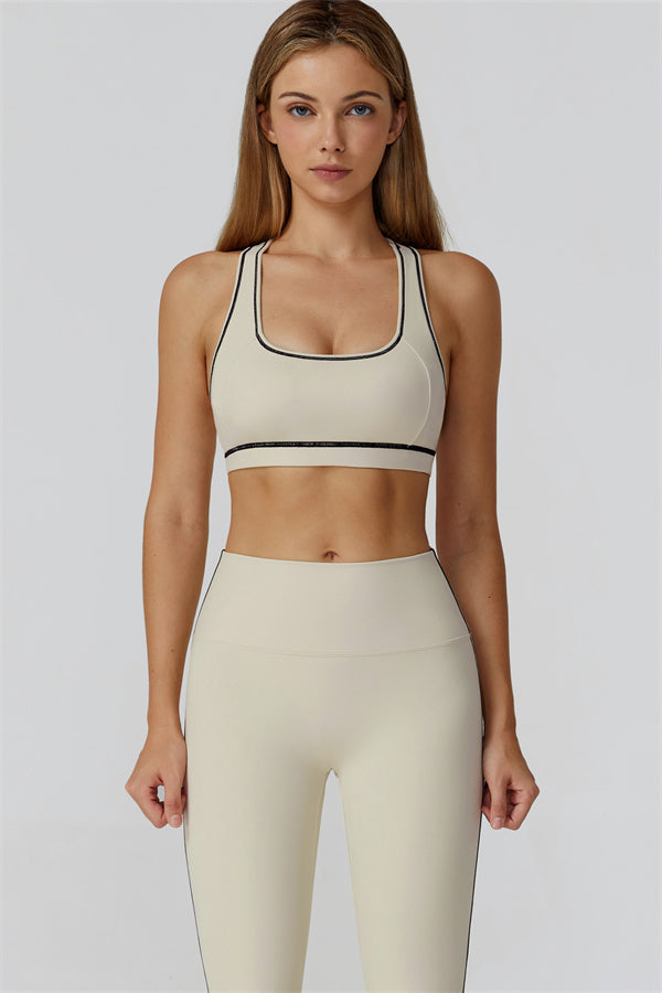 The Venus Sports Bra Leggings 2-Piece Set Almond