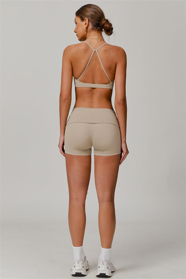 The Juno Star Sports Bra Shorts 2-Piece Set