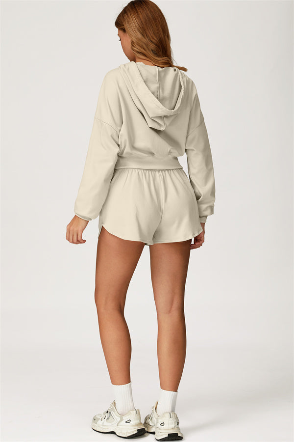 The Glacier Crop Hoodie