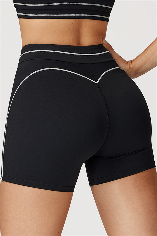 The Amara Long Sleeve T-shirt Shorts 2-Piece Set