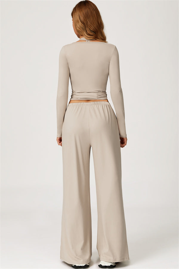 The Sprint Long Sleeve Crop Top