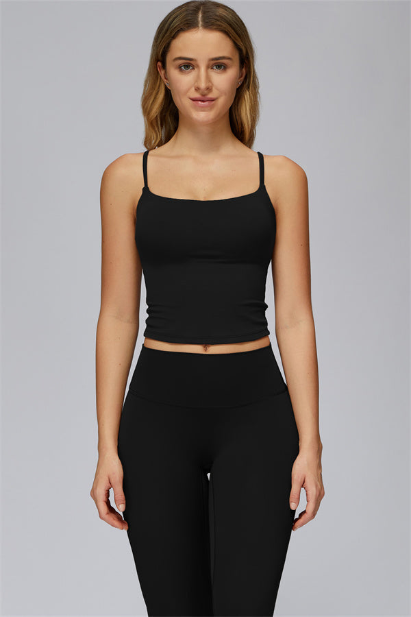 The FlexCore Crop Tank Capri Leggings 2-Piece Set