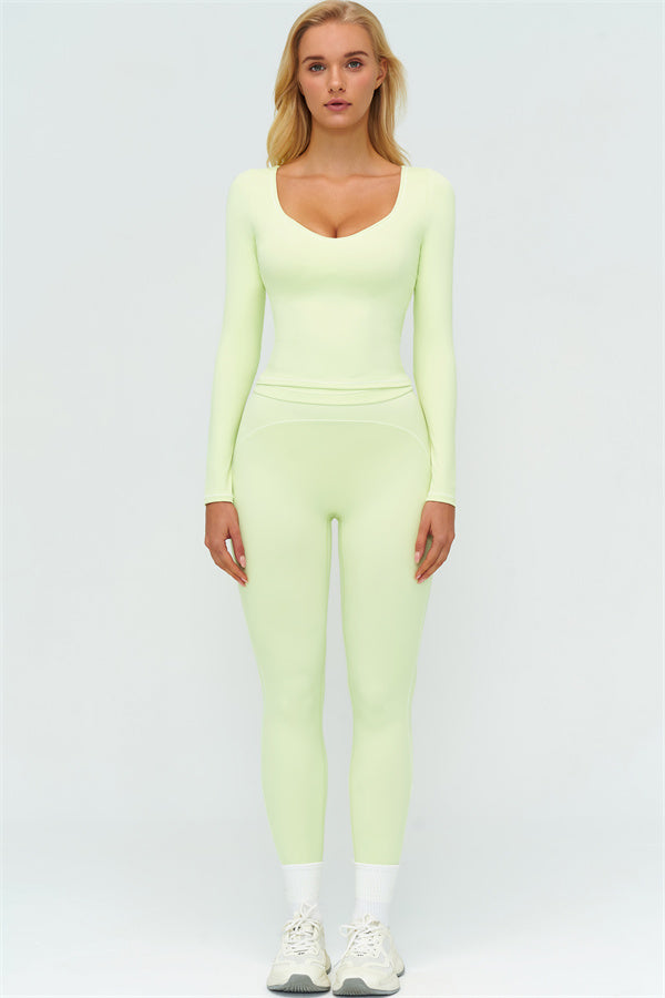 The Amara Long Sleeve T-shirt Leggings 2-Piece Set