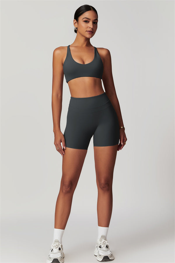 The Enigma Sports Bra Shorts 2-Piece Set