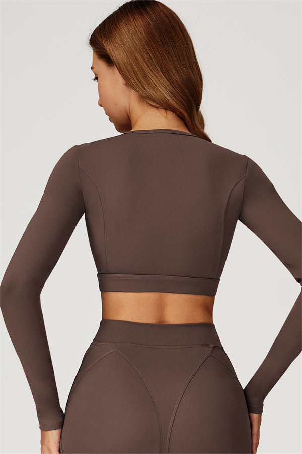 The Conquer Long Sleeve T-shirt Shorts 2-Piece Set