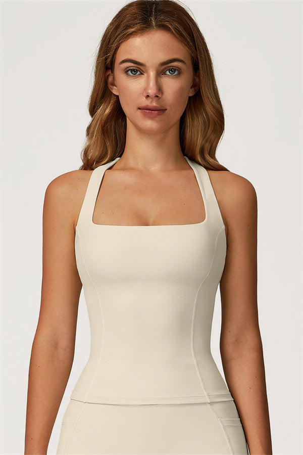 The Glacier Crop Tank Shorts 2-Piece Set