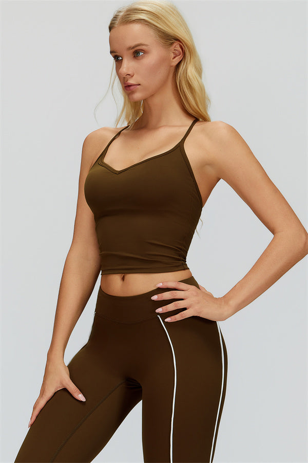 The Whisper Crop Top Leggings 2-Piece Set