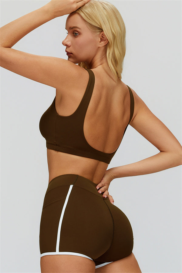 The Whisper Sports Bra Shorts 2-Piece Set
