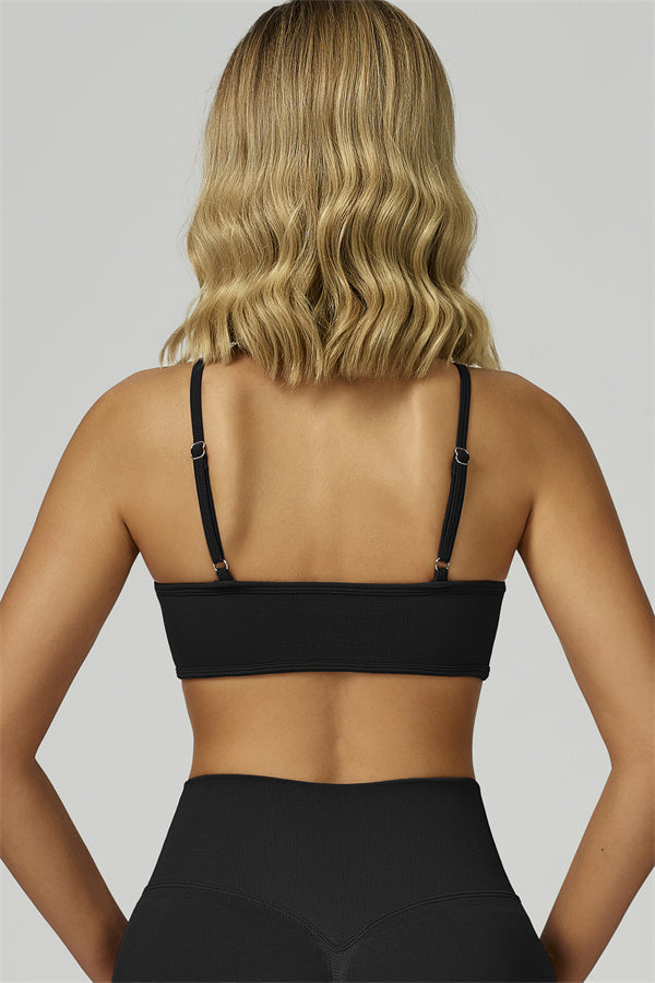 The Prime Sports Bra Black