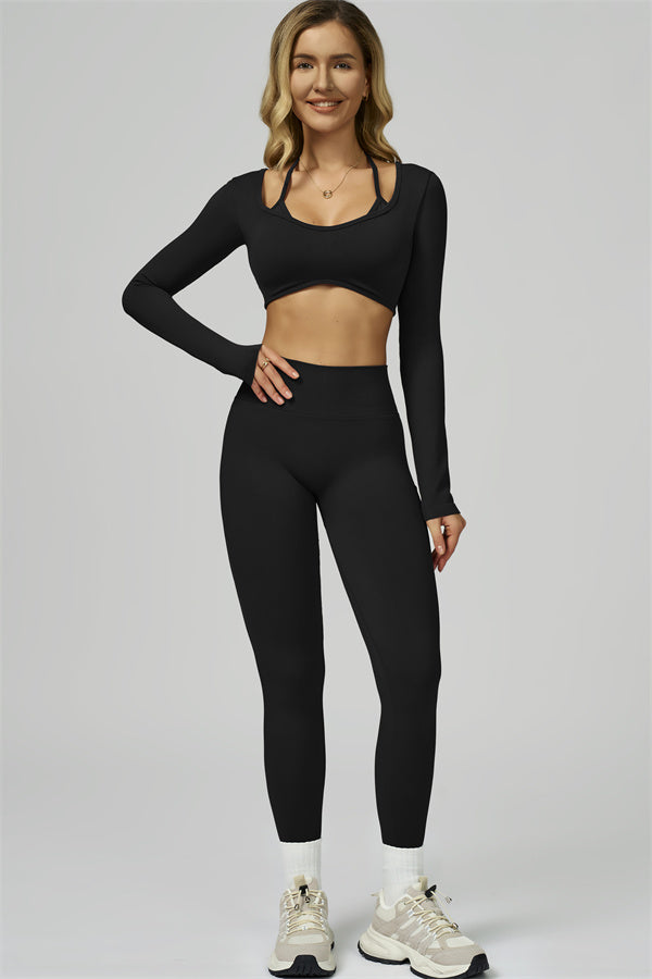 The Prime Long Sleeve Crop Top