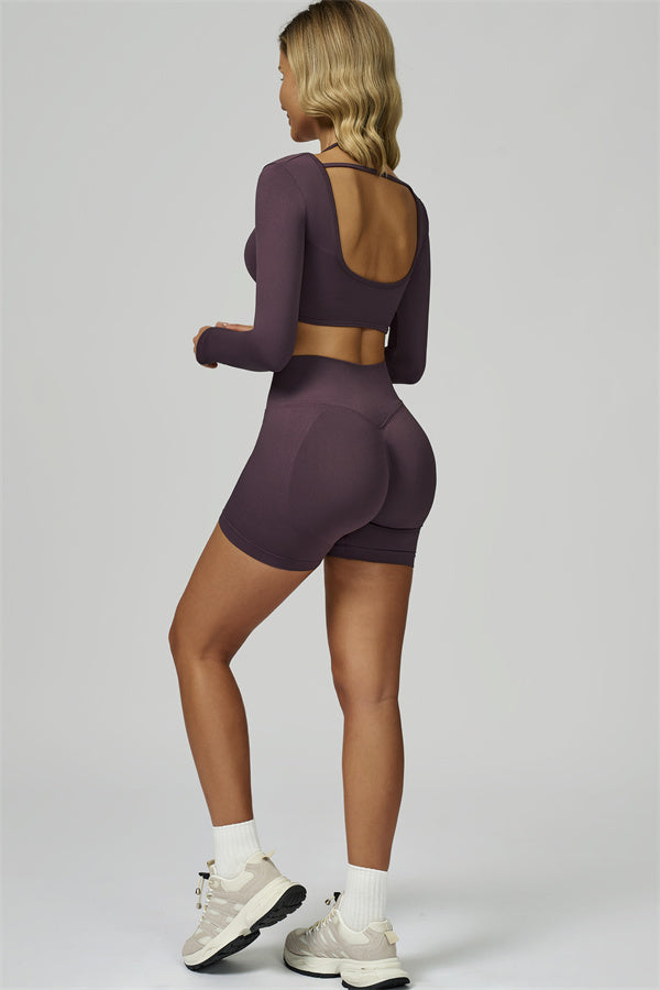 The Prime Long Sleeve Crop Top