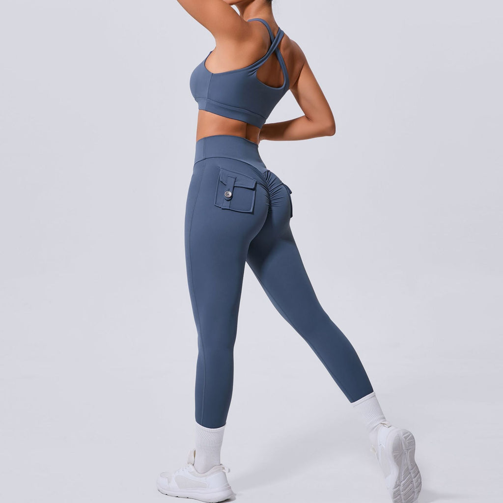 Alisha Bra Top & Leggings Set
