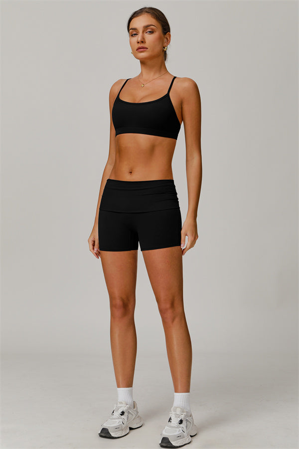 The Juno Star Sports Bra Shorts 2-Piece Set