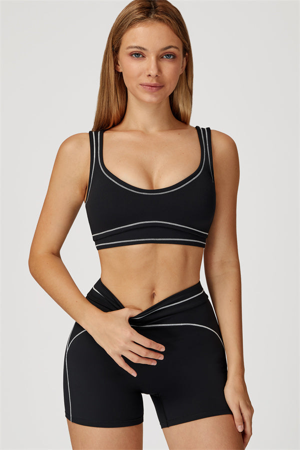 The Amara Sports Bra Shorts 2-Piece Set