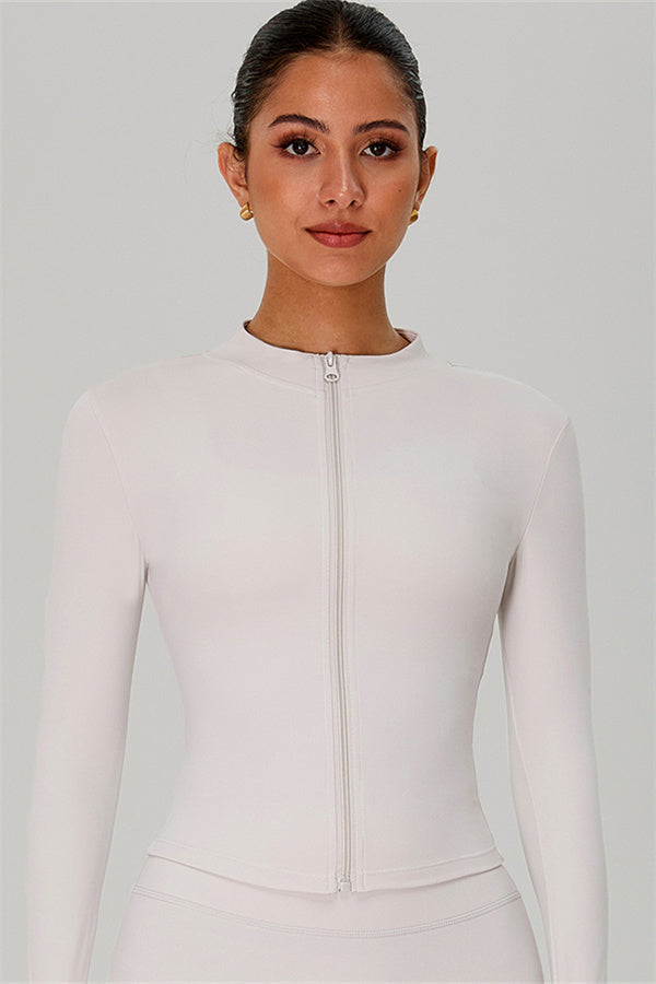 The Jewel Zip Jacket Shorts 2-Piece Set