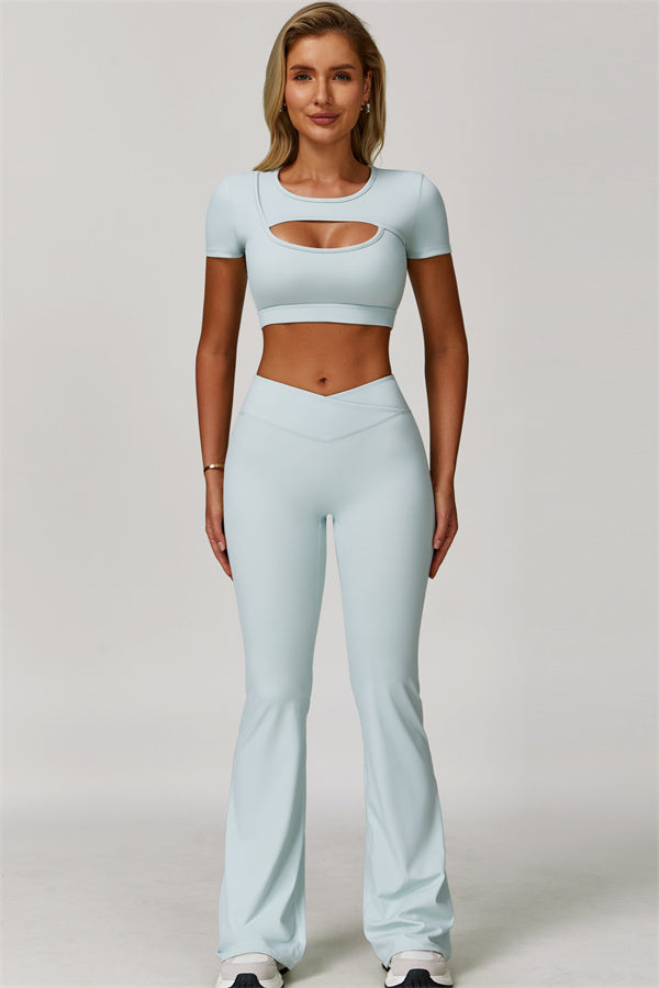 The Lavish Cut-out Crop Top