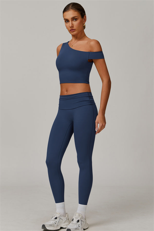 The Pearl Crop Top Leggings 2-Piece Set