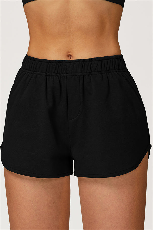 The Glacier Crop Hoodie Shorts 2-Piece Set