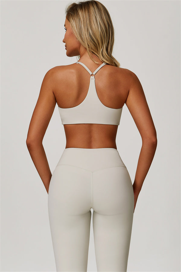 The Refresh Jacket Sports Bra Flared Leggings 3-Piece Set