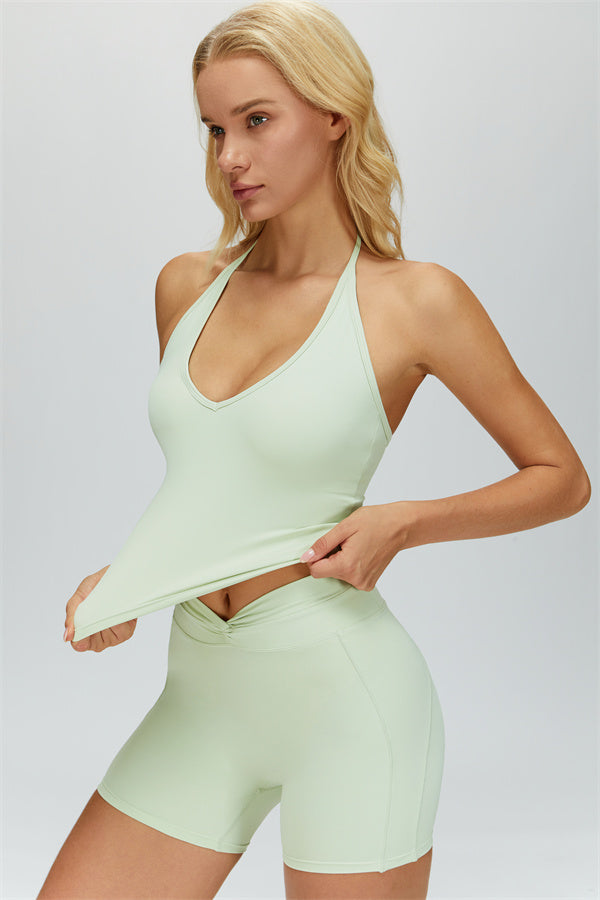 The Dreamy Crop Top Shorts 2-Piece Set