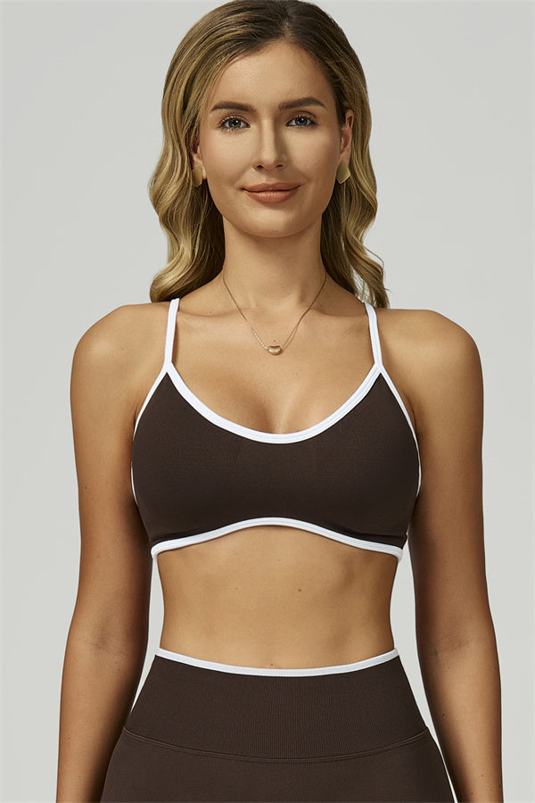 The Prime Line Sports Bra Shorts 2-Piece Set