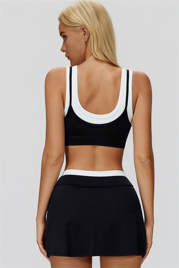 The Canyon Sports Bra Skirt 2-Piece Set