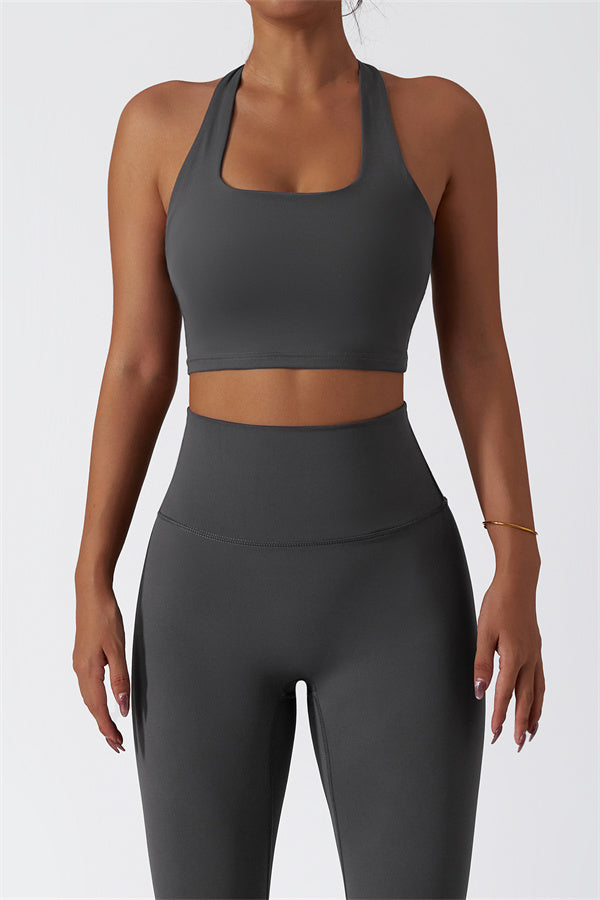 The Seraphine Halter Crop Top
