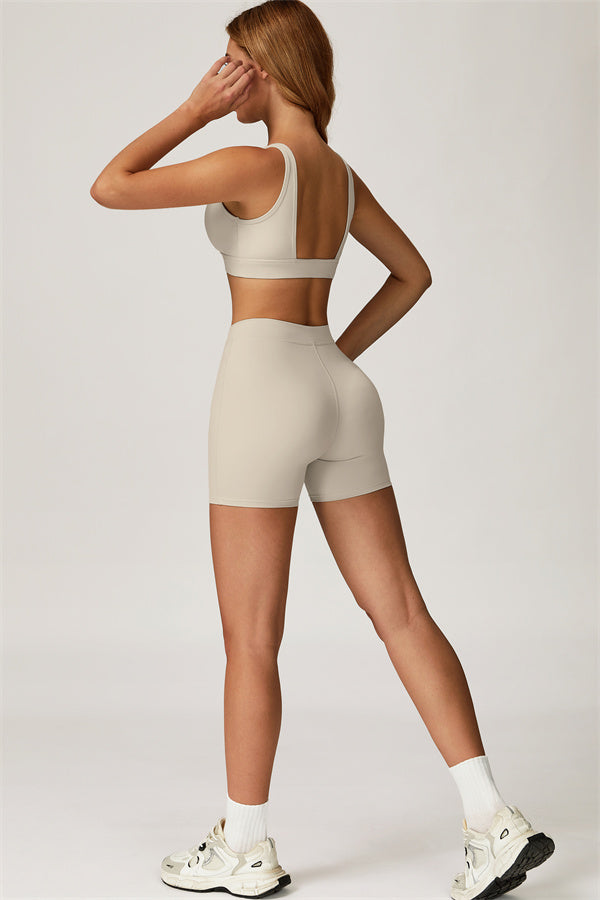 The Axis Sports Bra Shorts 2-Piece Set