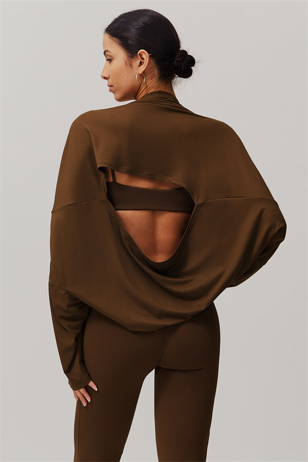 The Resonate Drift Cropped Pullover Flared Leggings 2-Piece Set