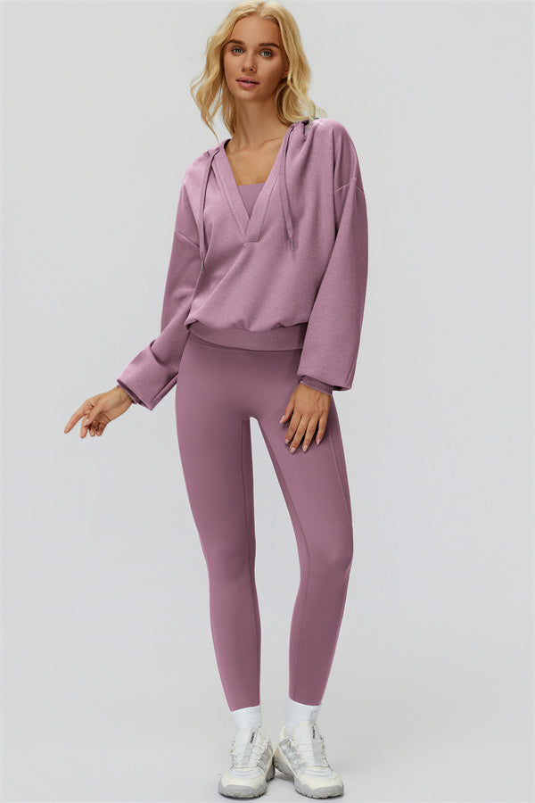 The Fyra V-Neck Hoodie