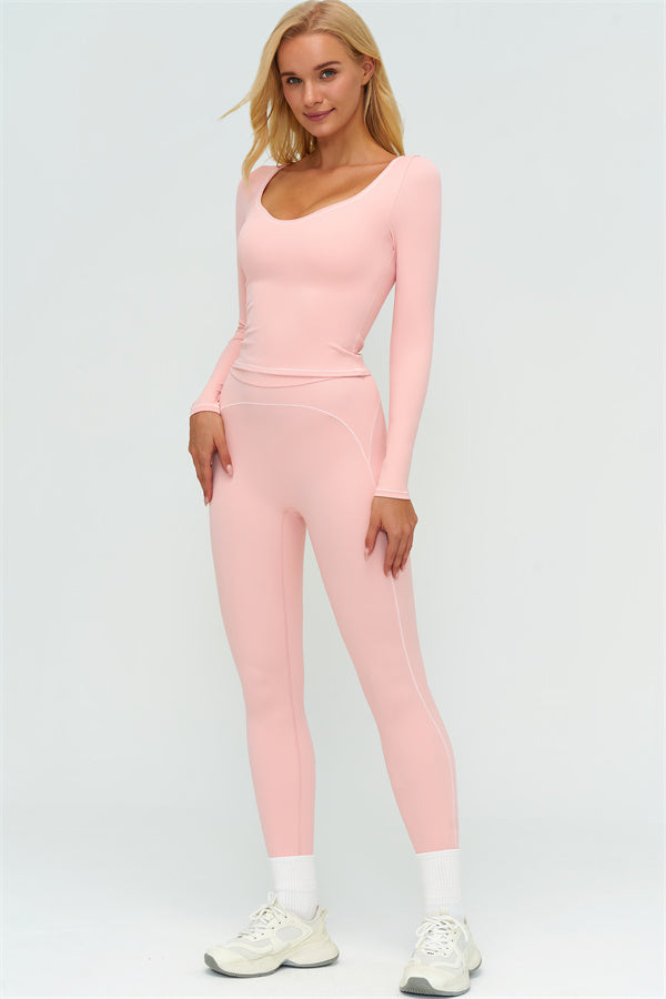 The Amara Long Sleeve T-shirt Leggings 2-Piece Set