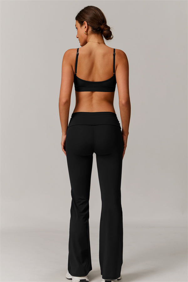 The Vigor Sports Bra Flared Leggings 2-Piece Set