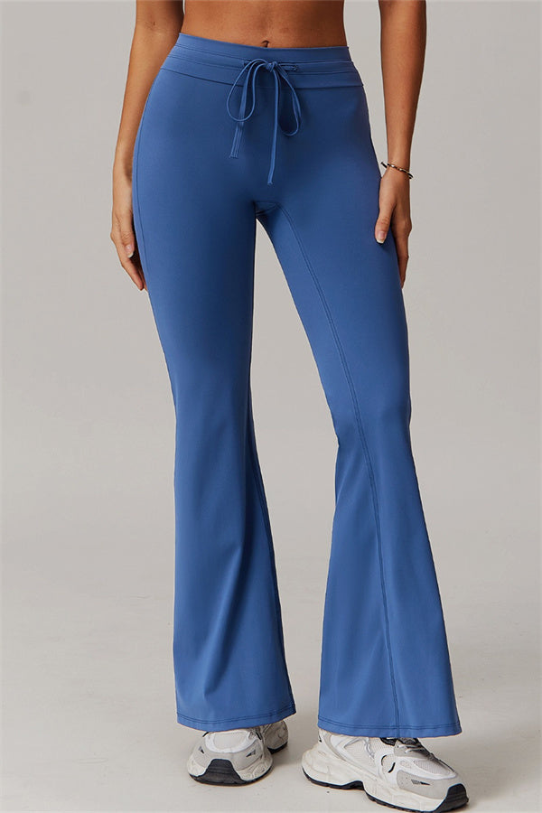 The Resonate Flared Leggings Cool Blue