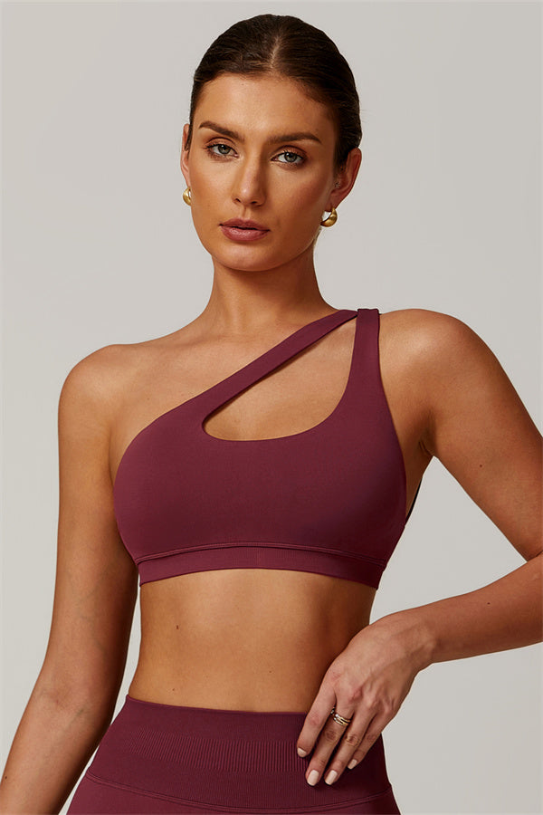 The Blossom Sports Bra Burgundy