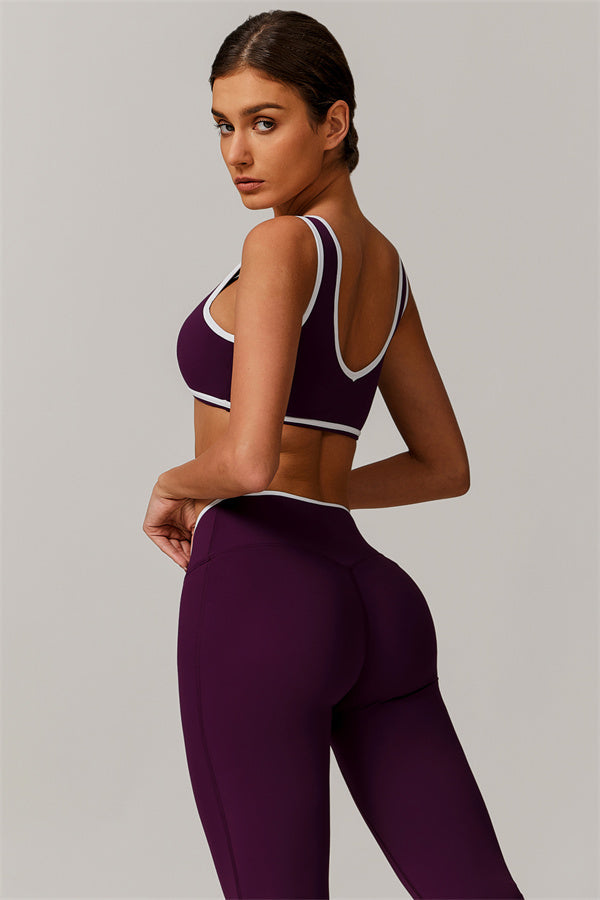 The Stamina Sports Bra Flared Leggings 2-Piece Set
