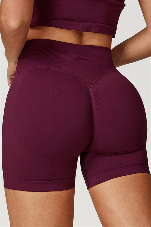 The Allure Shorts Wine Berry