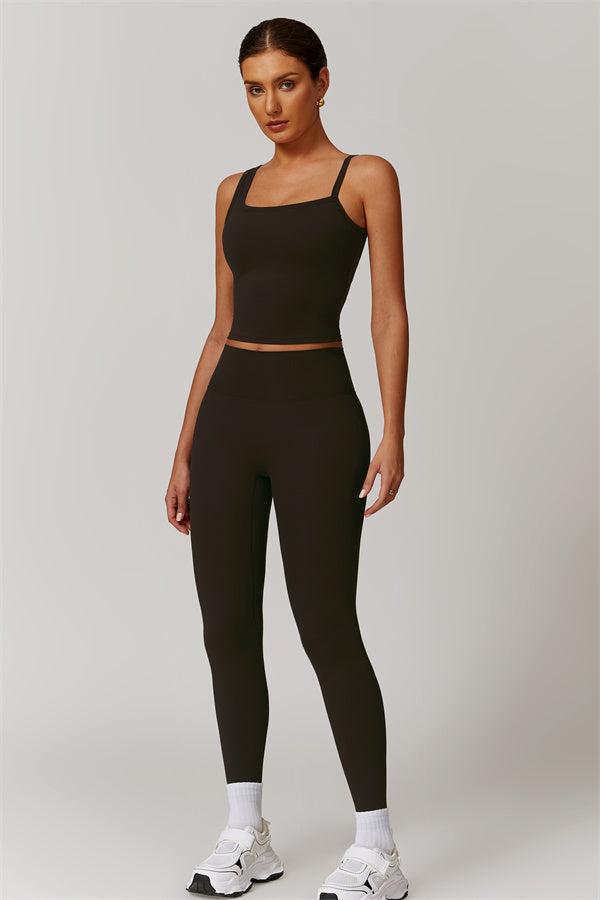 The Flourish Crop Top Leggings 2-Piece Set